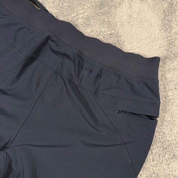 Birddogs Performance Jogger Pants Navy Blue Stretch Drawstrings Size Large - Picture 5 of 7